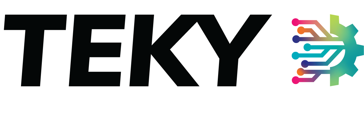 TEKY Logo -White Background